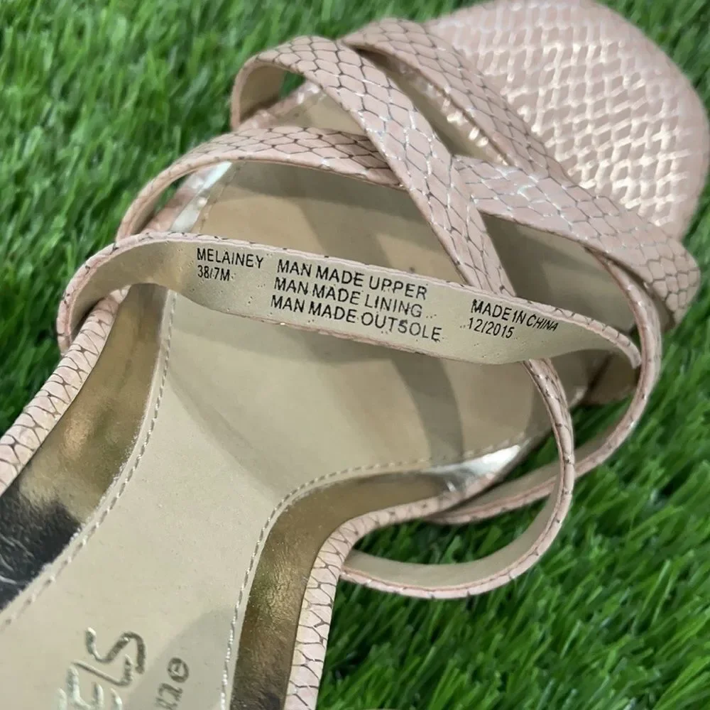 Dune London Head Over Heels Melainey in Nude